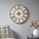 Olliix by Madison Park Mason Gray Wall Clock-3