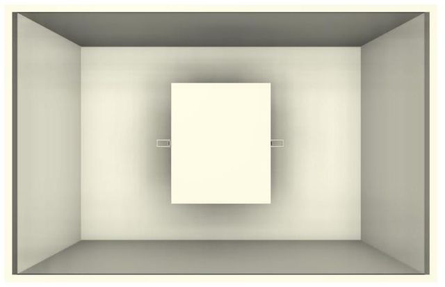 Vent-A-Hood® 42" Biscuit Air Recover System (ARS) Duct-Free Euro-Style Island Range Hood-2