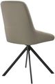 Armen Living Maverick 2-Piece Taupe Grey Dining Chair Set-3