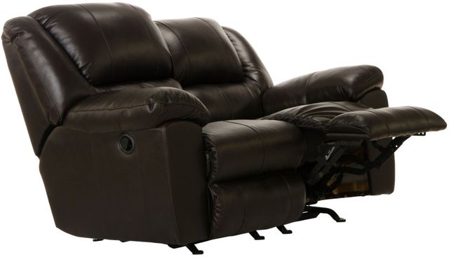 Catnapper® Transformer II Chocolate Rocking Reclining Loveseat-1