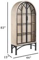 Nest Home Collections Victoria White Washed Cabinet-3