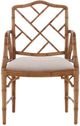 Furniture Classics Sawyer Beige/Natural Arm Chair-1
