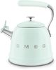 Smeg 50's Style 2.3 L Pastel Green Whistling Electric Kettle-0