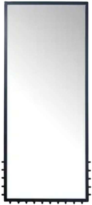 Moe's Home Collection Figaro Black Floor Mirror-0