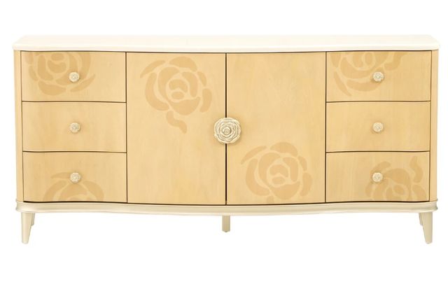 Michael Amini® Camellia Field Caramel Dresser-2