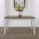 Liberty Furniture Al Fresco Graphite Rectangular Table with Whitestone Base-1