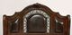 Furniture of America® Flandreau Brown Cherry/Espresso Eastern King Panel Bed-2