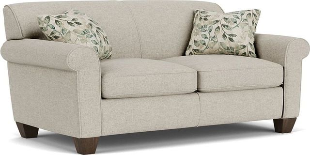 Flexsteel® Dana Silver Driftwood Loveseat-0