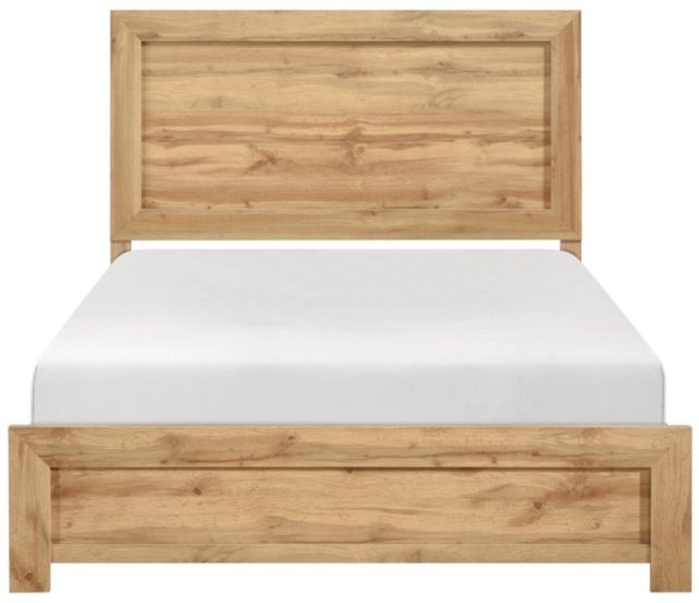 Homelegance® Corbin Natural Queen Panel Bed in a Box-2
