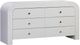 TOV Furniture Hump White Arched Dresser-0