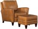 Bradington-Young Customizable Zion Leather Ottoman-4