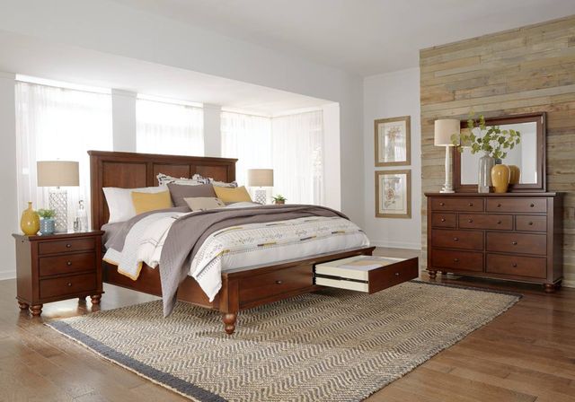 aspenhome® Cambridge Brown Cherry Liv360 Nightstand-3