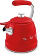 Smeg 50's Style 2.3 L Red Whistling Electric Kettle-5