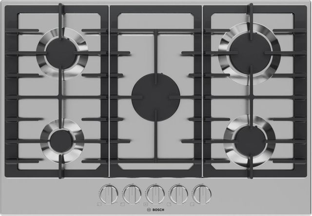 Bosch® 300 Series 30" Stainless Steel Gas Cooktop-0