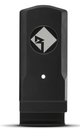 Rockford Fosgate®  Punch Black Diecast Clamp for Polaris Lock & Ride® Roll Cage-1