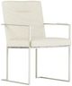 Michael Amini® Laguna Ridge Brushed Silver/Champagne Arm Chair-0