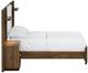 Bernards Westfield Walnut King Upholstered Wall Bed-3