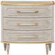 Michael Amini® St. Charles Dove Gray 3-Drawer Nightstand-1