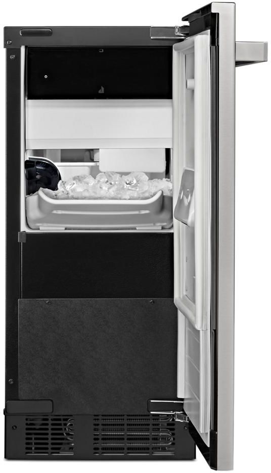FLOOR MODEL  JennAir® 15" Panel Ready Undercounter Ice Maker-1