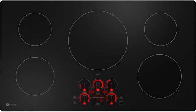 GE Profile™ 36" Black Induction Cooktop-3