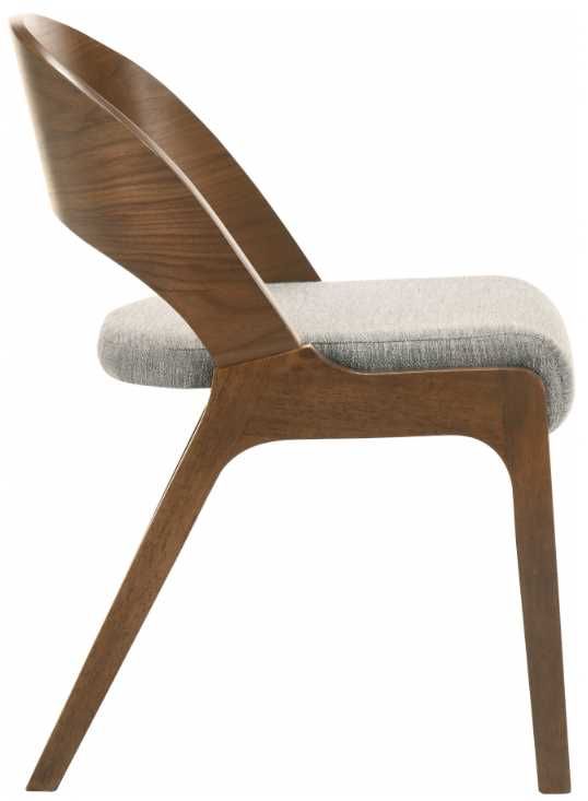 Meridian Furniture Woodson Grey/Brown Dining Chair-3