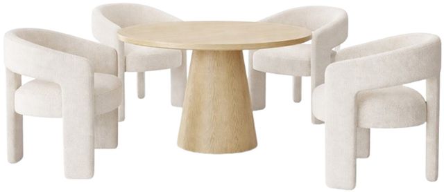 Jofran Inc. Bonn 5-Piece Natural Dining Set-0