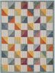 KAS Rugs Calla Ivory/Multi Scope 5'x7' Area Rug-0