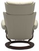Stressless® by Ekornes® Customizable Magic Large Manual Recliner and Ottoman with Classic Base-2
