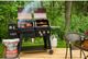 Pit Boss® Grills PB1230 3-Burner Mahogany Freestanding Gas/Wood Pellet Grill-2