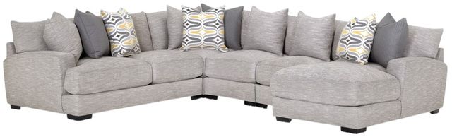 Franklin™ Barton 5-Piece Hannigan Fog U-Shape Sectional and Chaise-0