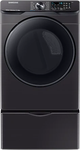 Samsung 7.5 Cu.ft Black Stainless Steel Front Load Electric Dryer-1