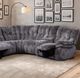 Furniture of America® Hieronymus Dark Gray Power Sectional-2