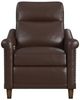 Flexsteel® Elizabeth Brunette Leather Power Recliner with Power Headrest-1