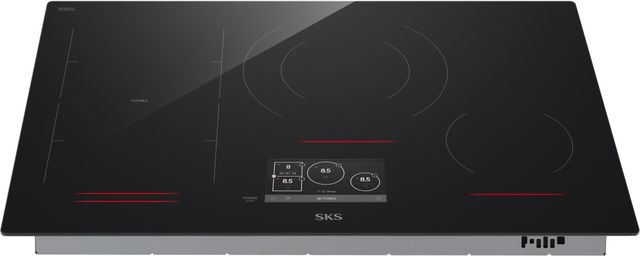 SKS 30" Black Induction Cooktop with Flex Cooking Zone-2