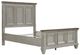 Homelegance® Renton Antique Gray/Brown California King Panel Bed-4