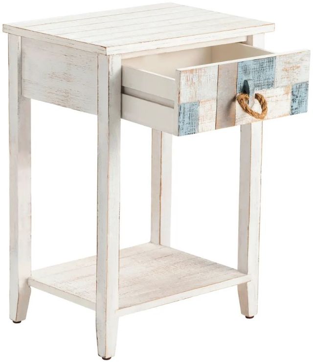 Crestview Collection South Shore White End Table-2