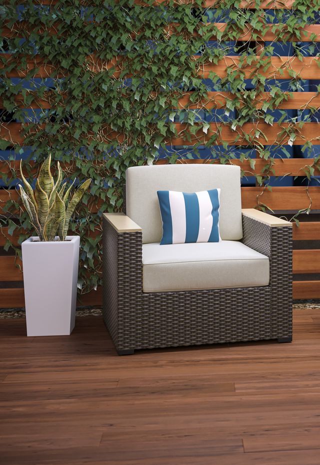 homestyles® Palm Springs Brown Arm Chair-2