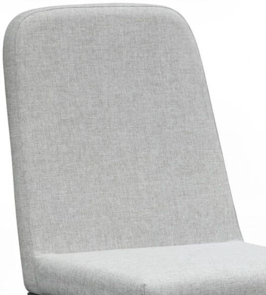 Intercon Navarro Gray/Mocha Fabric/Metal Outdoor Side Chair-1
