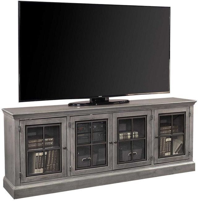 Aspenhome® Churchill Smokey Gray 84" Console with 4 Doors-0