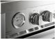 Verona® Ultima 48" Stainless Steel Double Oven Freestanding Gas Range with 6 Brass Burners-5