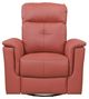 Homelegance® Bristow Red Manual Swivel Glider Reclining Chair-2