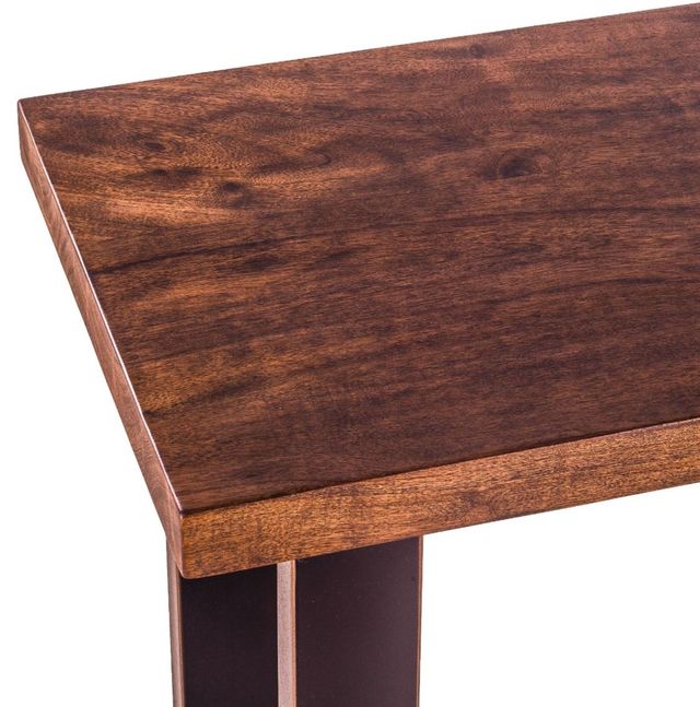Home Trends & Design Paso Robles Tawny Brown Sofa Console Table-2