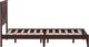 Rize Home Farmhouse Style Classic Cherry Queen Panel Bed-2