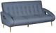 A & B Home Gold/Smoky Grey Sofa-0