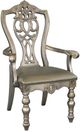 Homelegance® Catalonia Platinum Gold Arm Chair-0