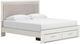 Signature Design by Ashley® Birmonton White Queen Upholstered Storage Panel Bed-0