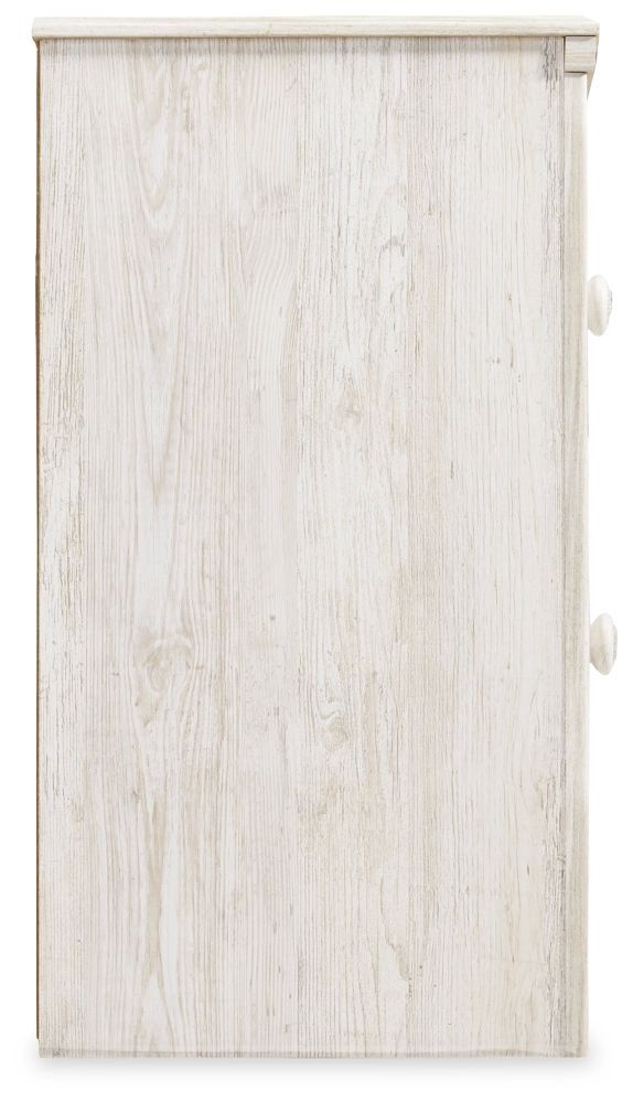 Signature Design by Ashley® Paxberry Whitewash 2-Drawer Nightstand-3