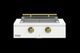 Caliber™ Rockwell 36" 2-Burner Matte White Built-In Liquid Propane Grill with Gold Hardware-0