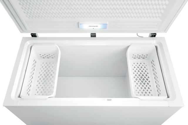 Frigidaire® 14.8 Cu. Ft. White Chest Freezer-4