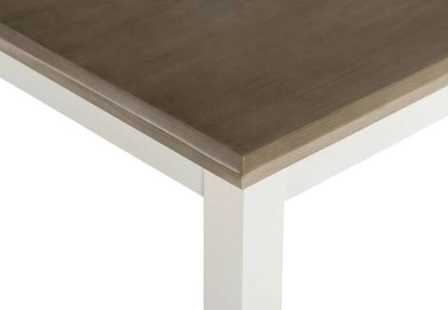 Powell® Jane Gray Dining Table with Vanilla Base-3